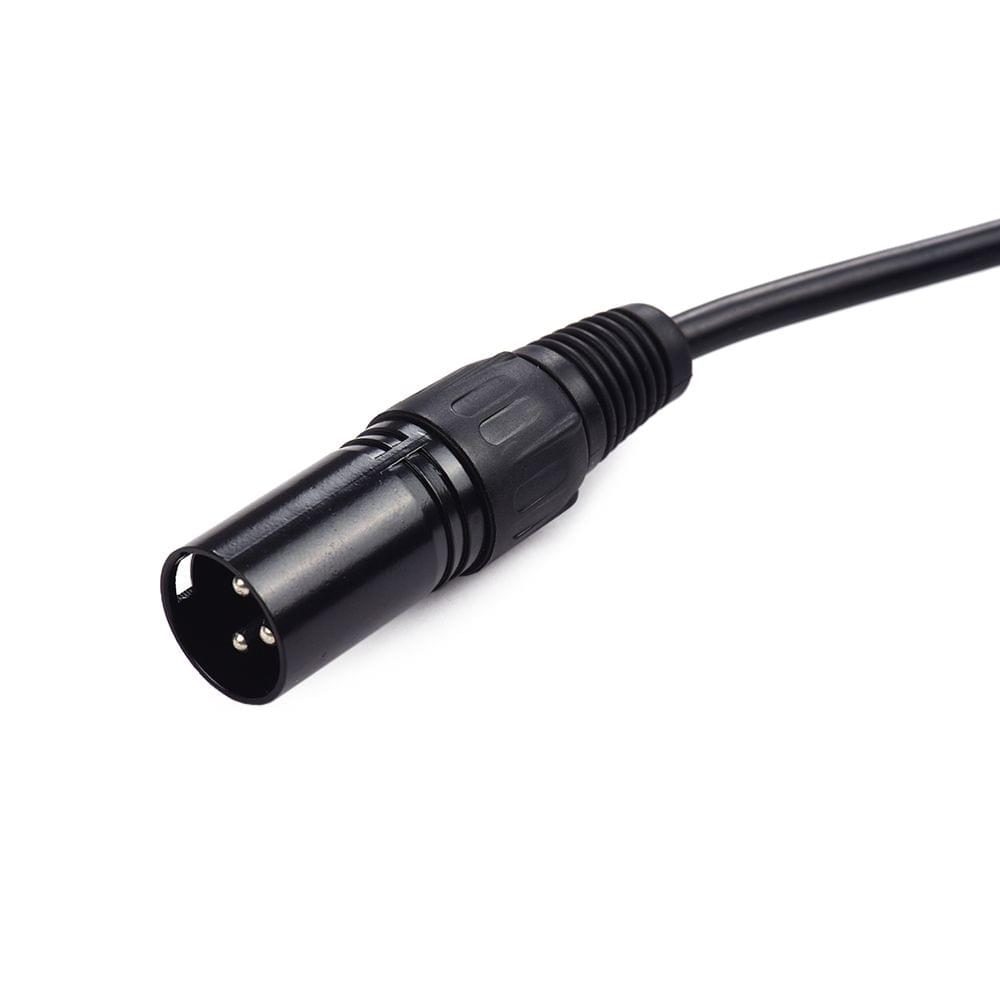 4pcs 6.6 feet/2 meters DMX Stage Light Cable Wires with - 4
