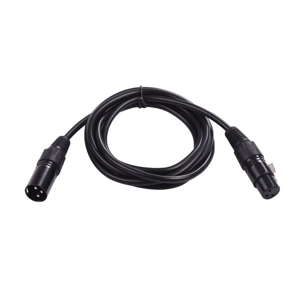 4pcs 6.6 feet/2 meters DMX Stage Light Cable Wires with - 4