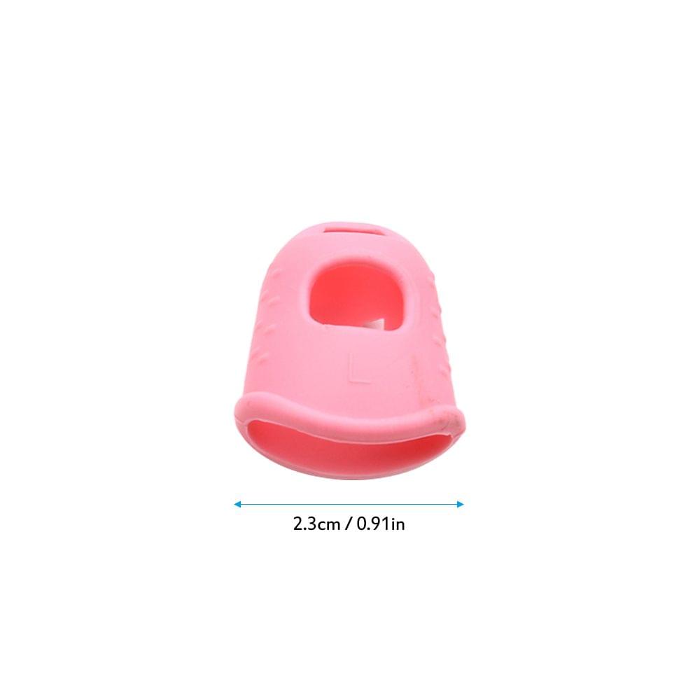2pcs Guitar Silicone Finger Fingertip Protectors for Guitar - 2pcs L