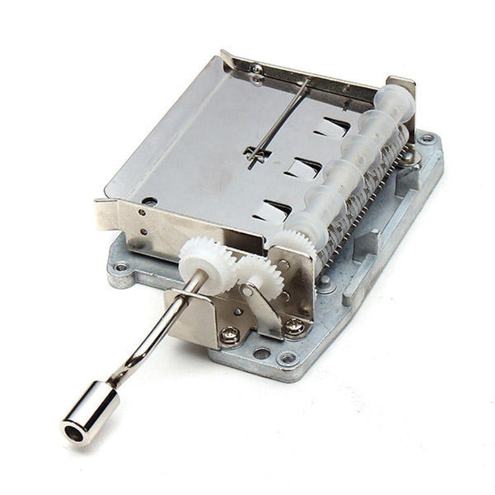 30 Note Tapes Hand Crank Music Mechanical Musical Box with