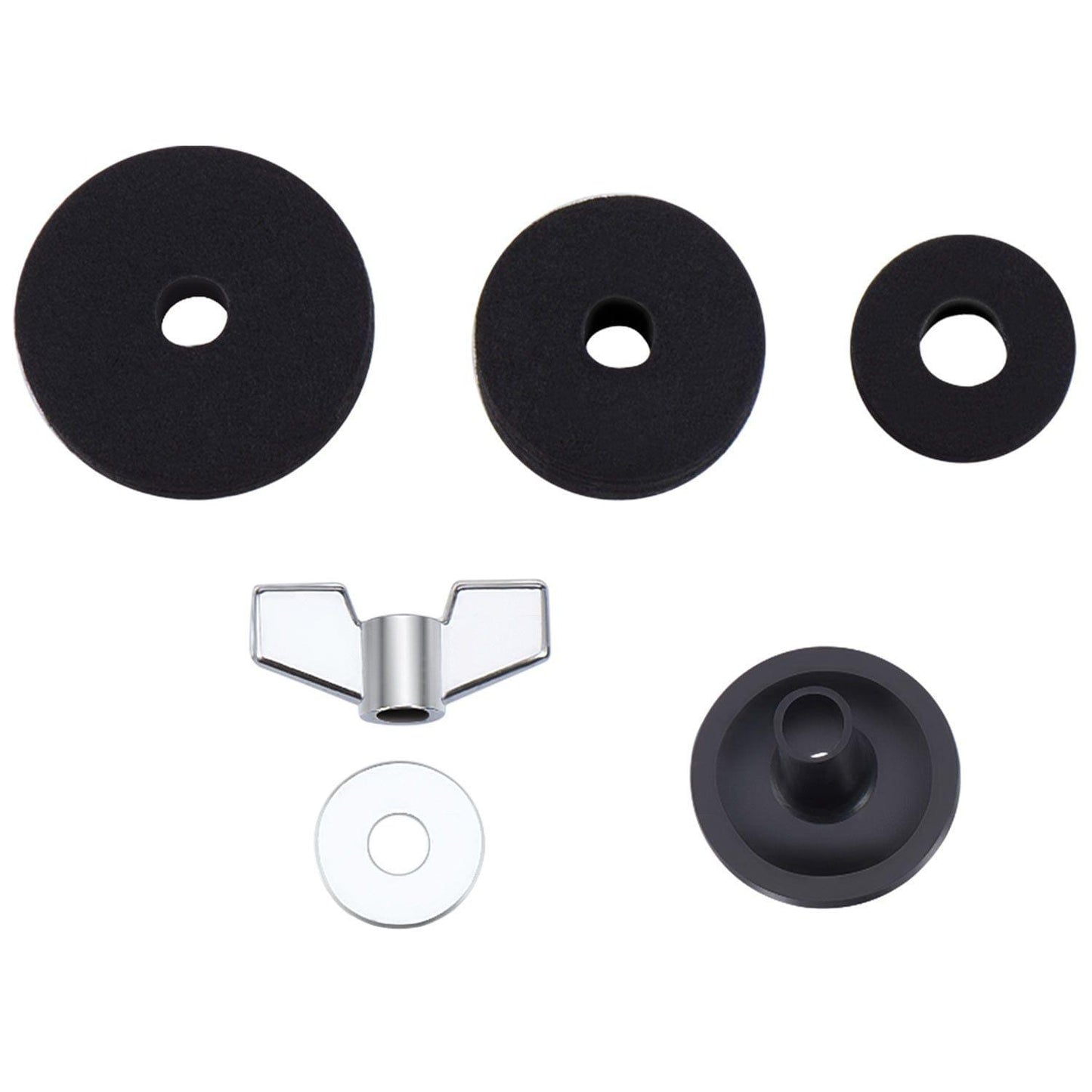 Musical Instrument Drum Kit Felt Pads Non-slip Pad Drum