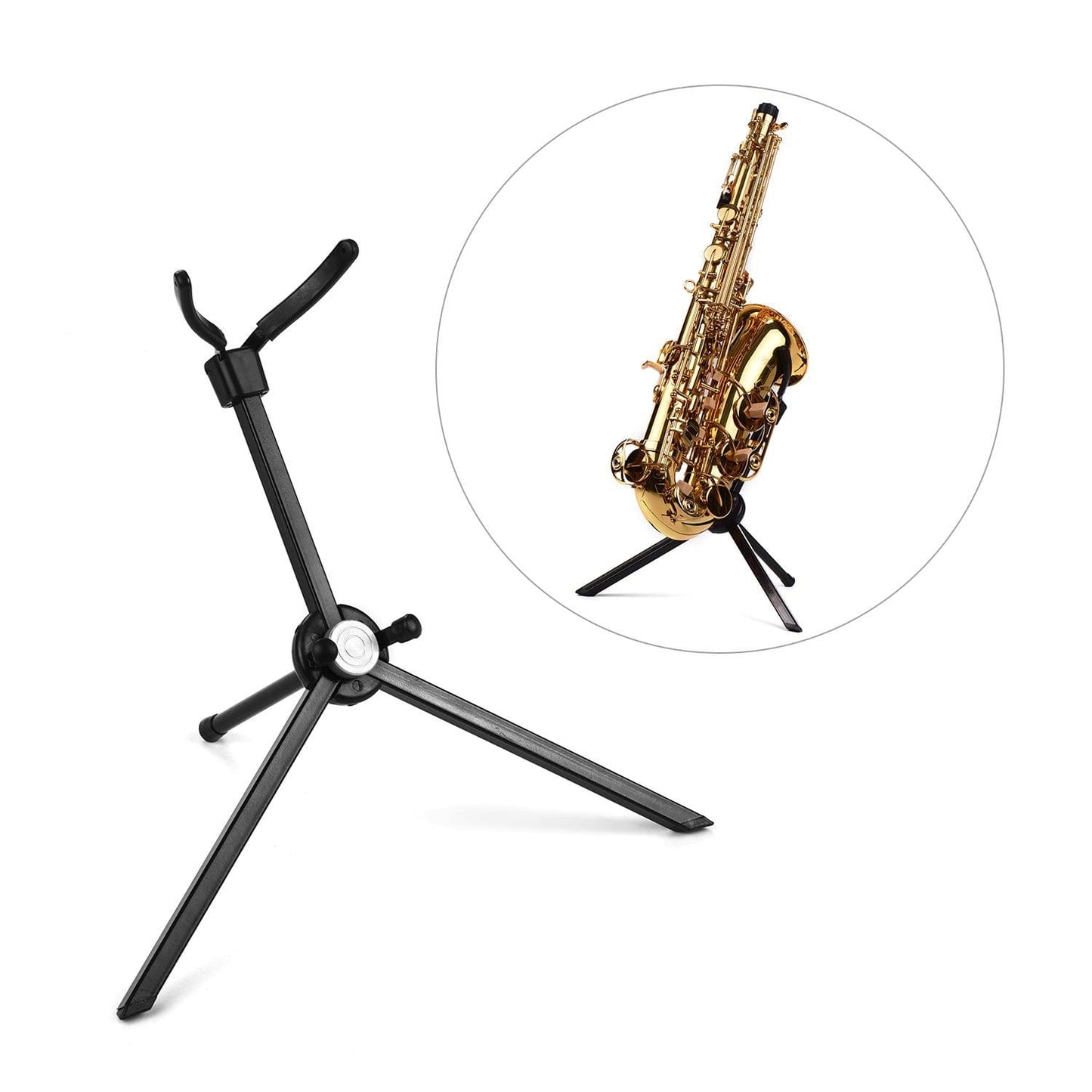 Portable Alto Saxophone Stand Sax Floor Stand Holder - for alto sax
