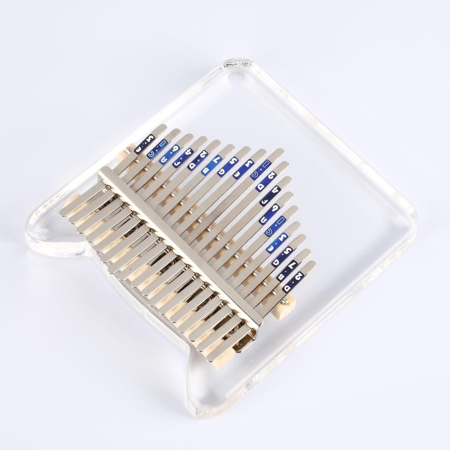 17 Keys Crystal Kalimba African Thumb Transparent Finger - Cat