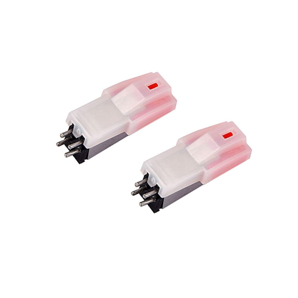 High-grade Phonograph Cartridge Replacement Stylus Needle - Pack of 2pcs