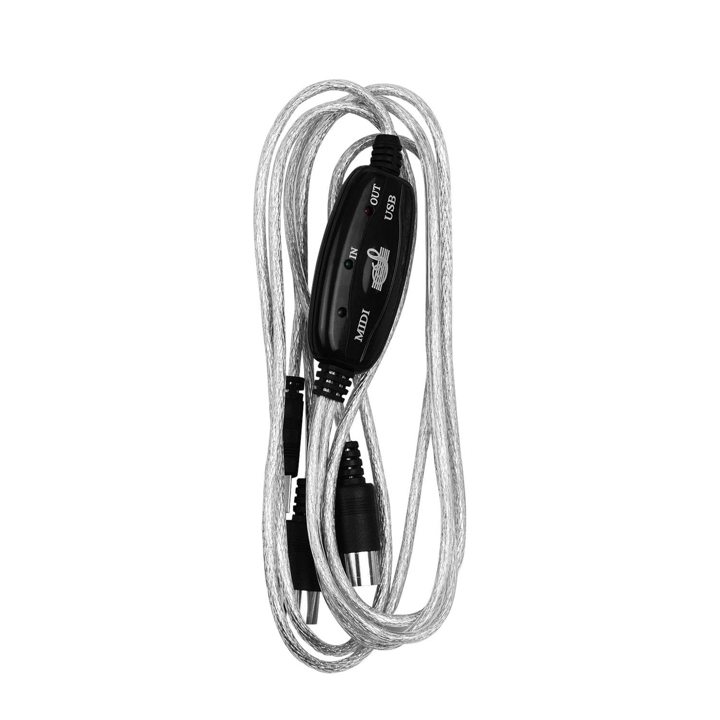 USB to MIDI Audio Cable for Digital MIDI Keyboard Musical