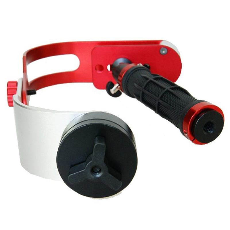 DEBO Handheld Video Stabilizer for DSLR Camera Camcorder, UF-007 (Red)