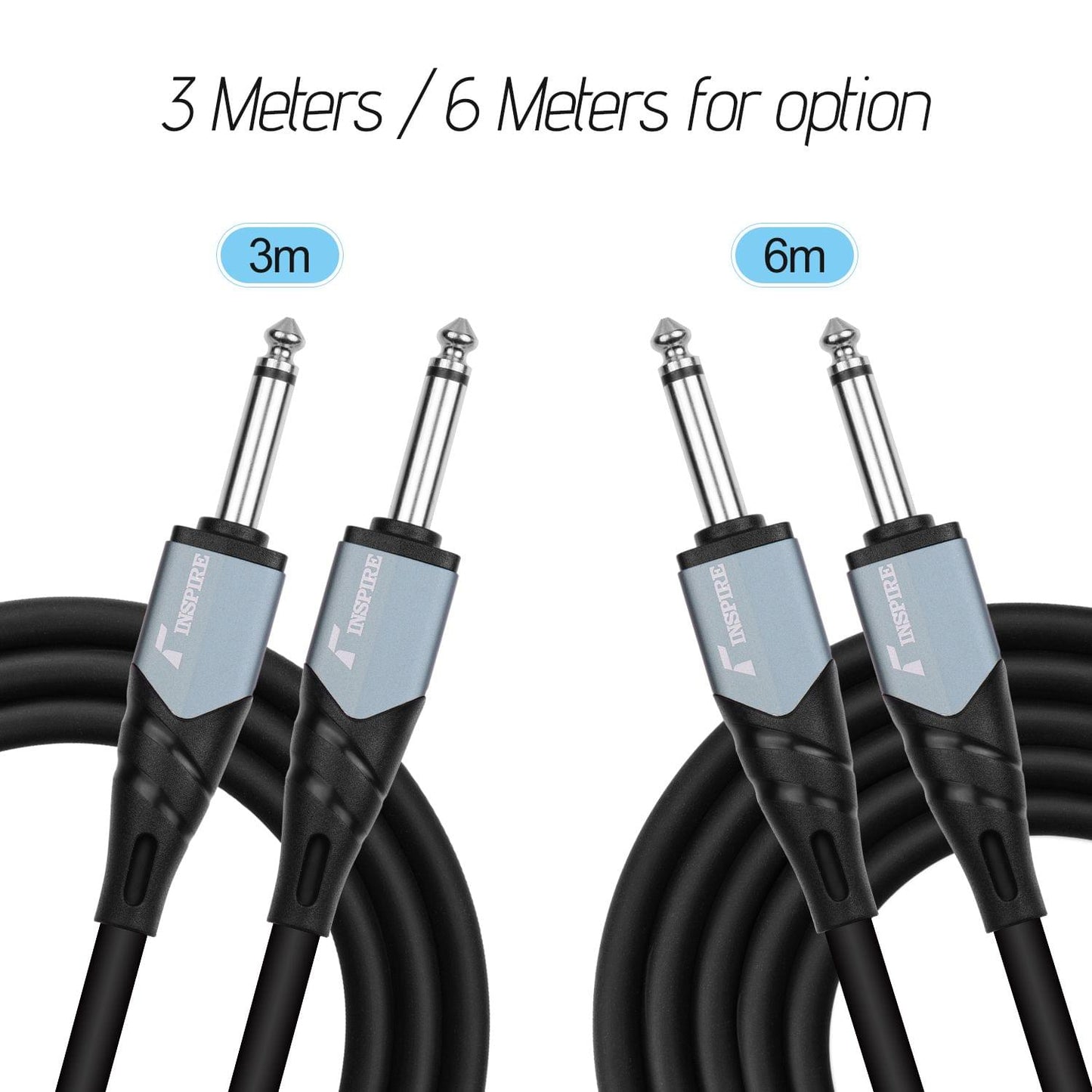 INSPIRE C3-M Guitar Cable Audio Cable Musical Instrument - 3 Meters