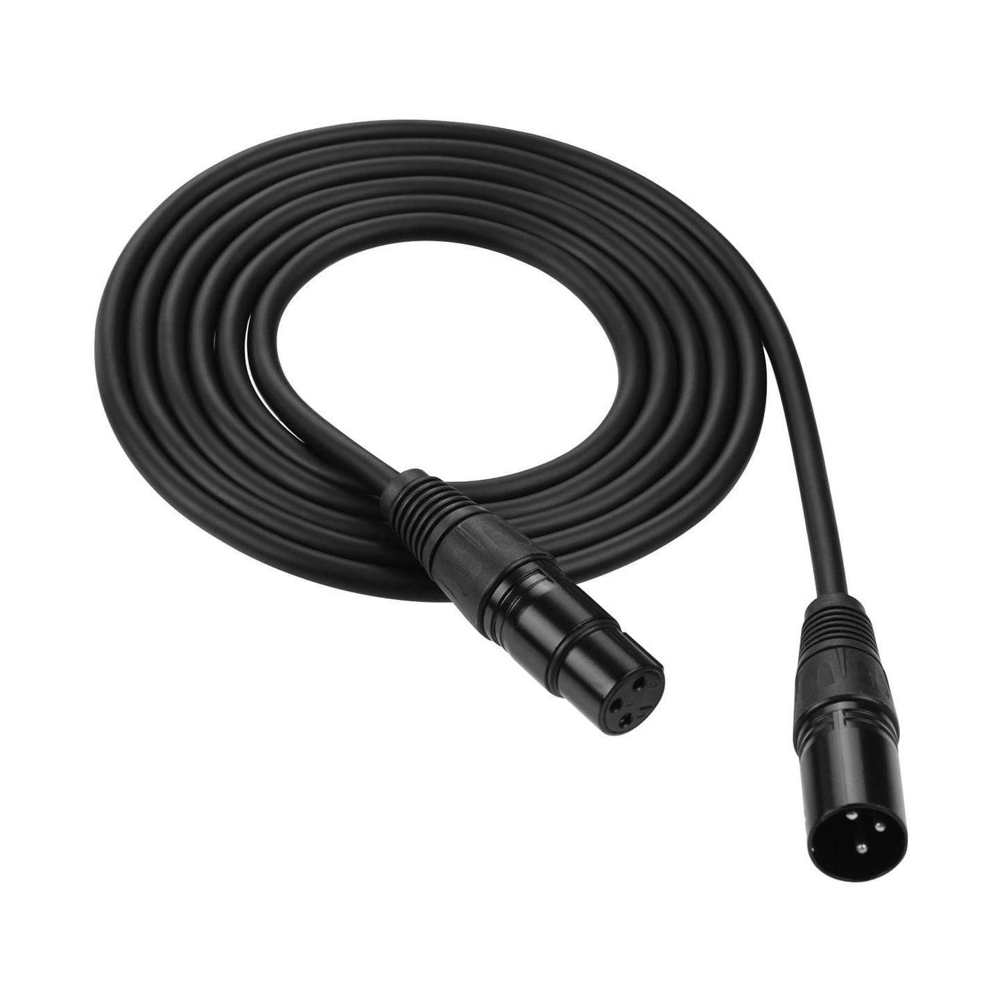 Ggiant Microphone Cable XLR Male to Female 3 Pin Connectors - 3m