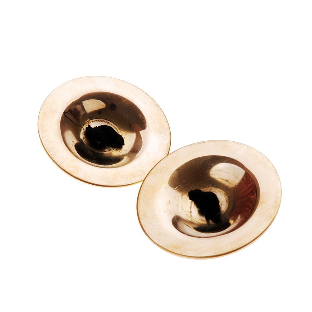 Belly Dancing Gold Finger Cymbals Musical Instrument