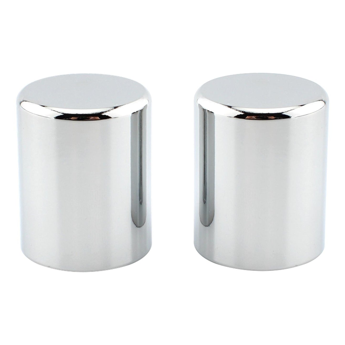 2Pcs Docking Hardware Point Cover Kit for Flht Touring Street Glide Silver