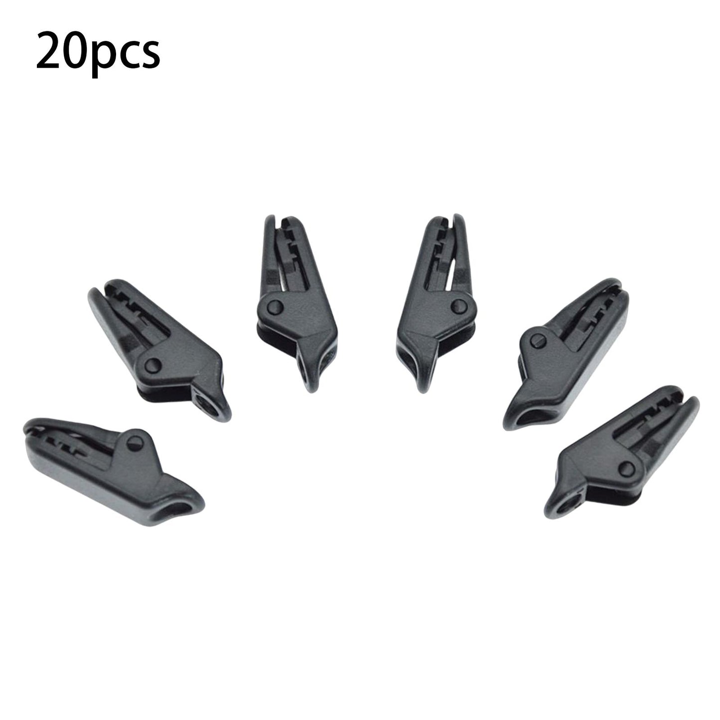 20x Tarp Clip Canopy Buckle Holder Outdoor Camping Tent Clamps for Sunshades
