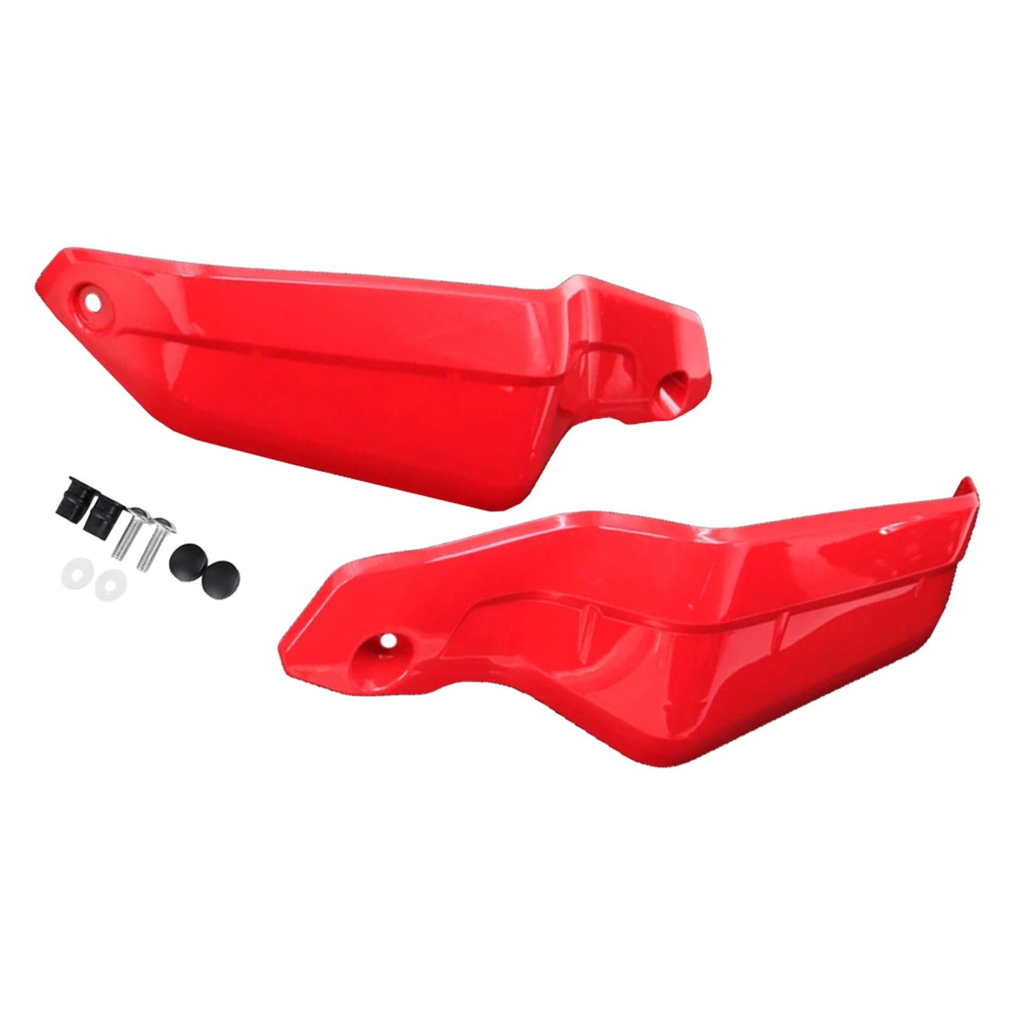 2 Pieces Motorcycle Hand Guard Fits for Honda Crf1100L Adv. Sports 20-21 Red