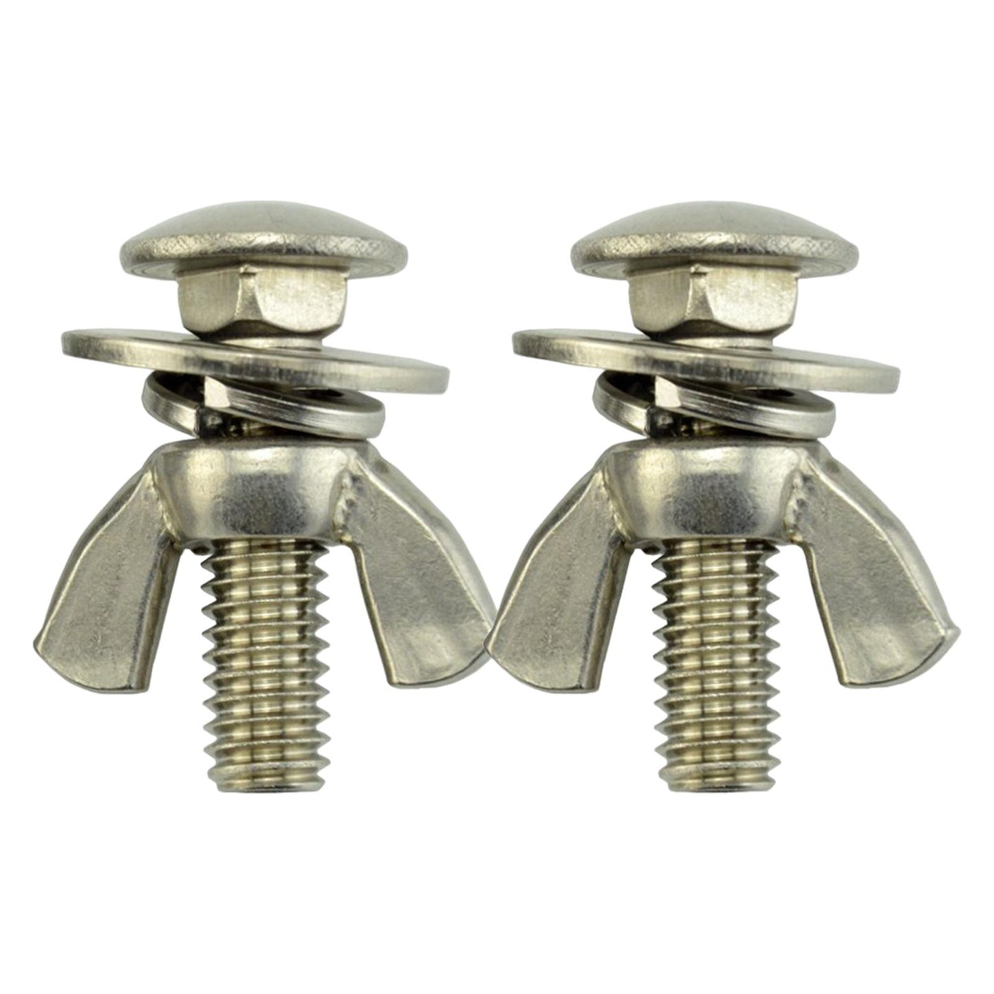 2 Pieces Tech Diving Butterfly Screw Bolts Wing Nut Set for Backplate