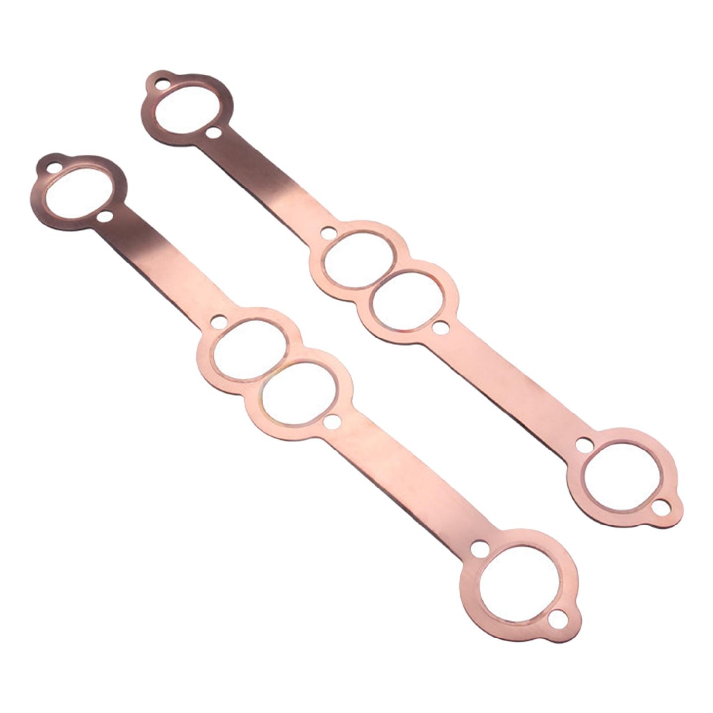 2 Pieces Automotive Copper Header Exhaust Gaskets for SB 350 327