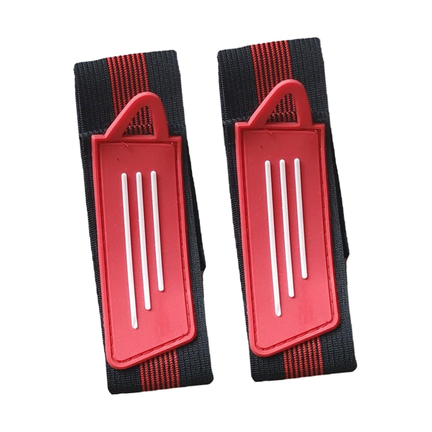 2Pcs Bicycle Ankle Leg Strap Outdoors Remove and Install Easily Bandage Red