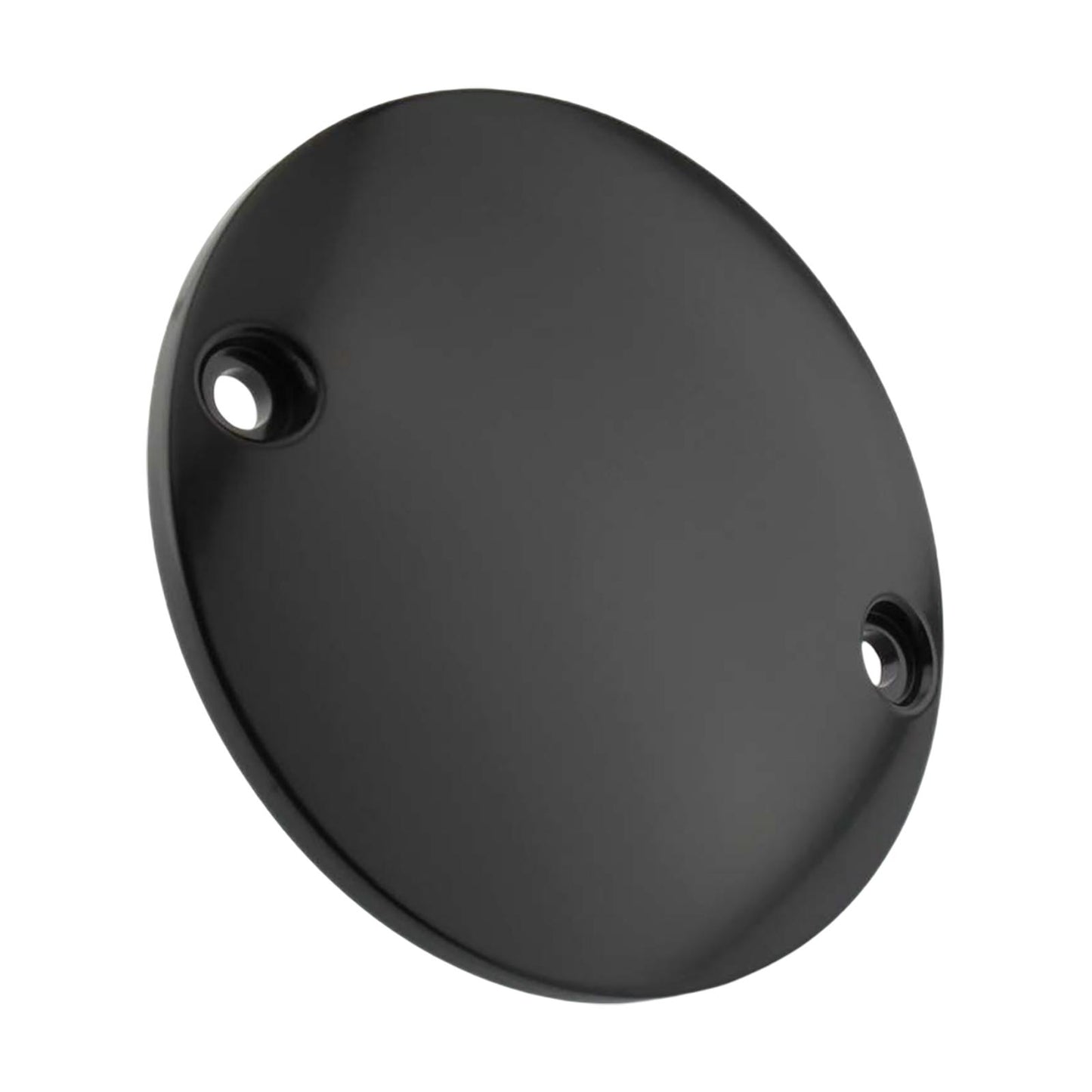 2 Hole Ignition Timer Cover for Harley Fxe 1200 Super Glide 73-80 Black