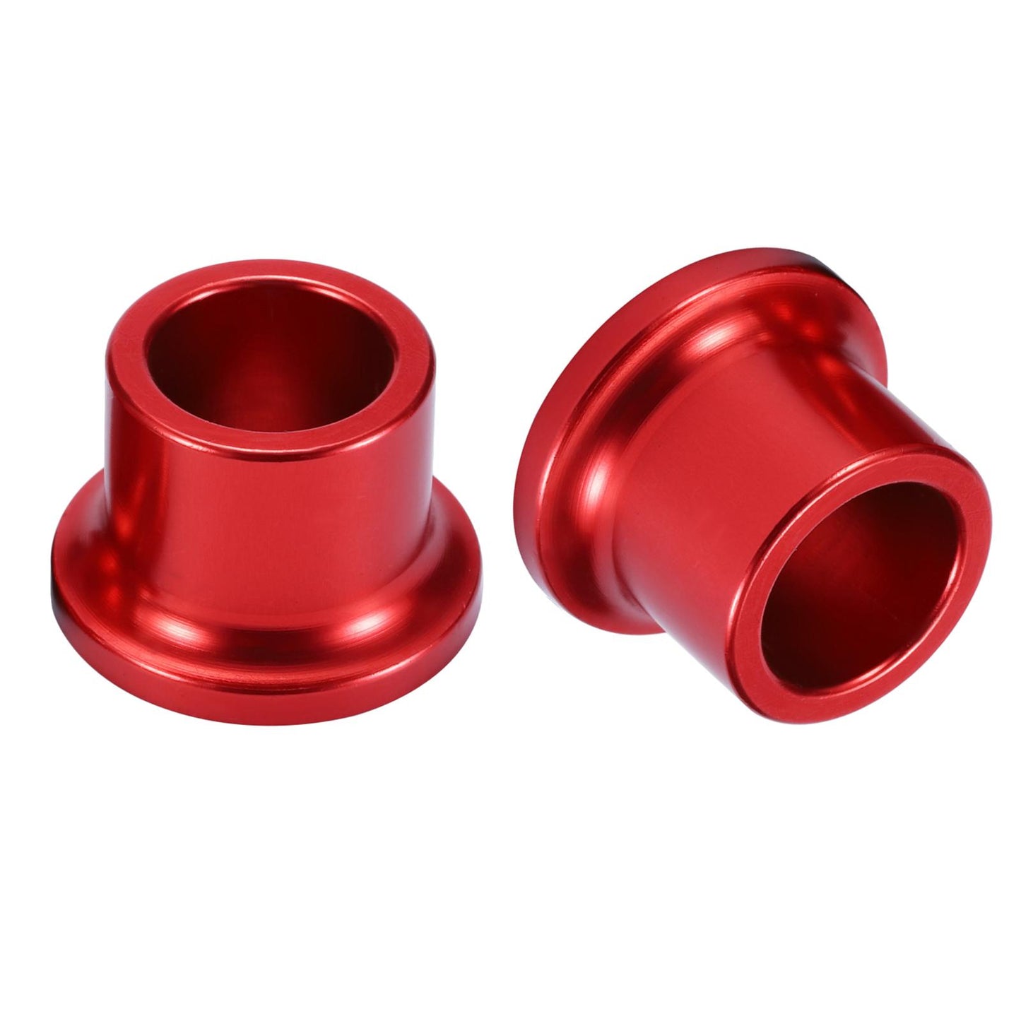 2Pcs Motorcycle Rear Wheel Hub Spacers Collars Fits for Honda CRF250L Red