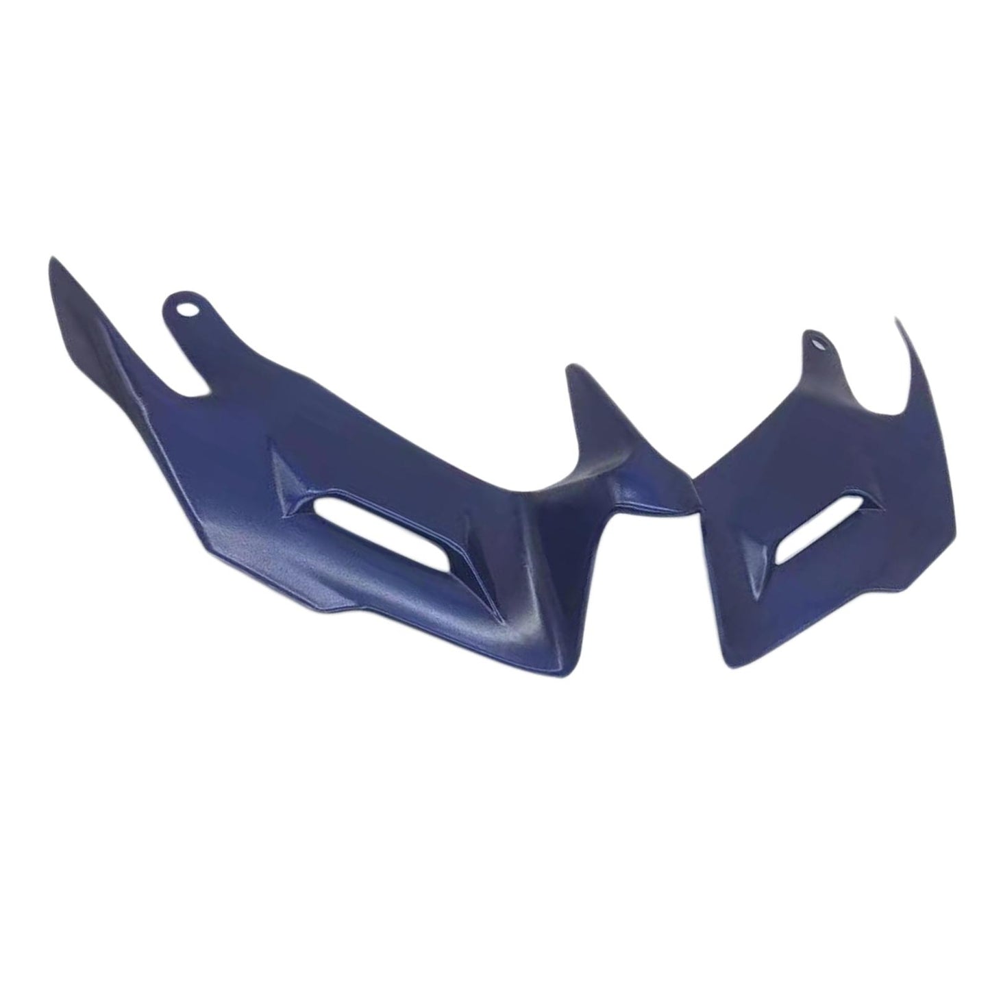 ABS Front Fairing Pneumatic Winglets Spoiler For Yamaha YZF R3 R25 2014-2018 Blue