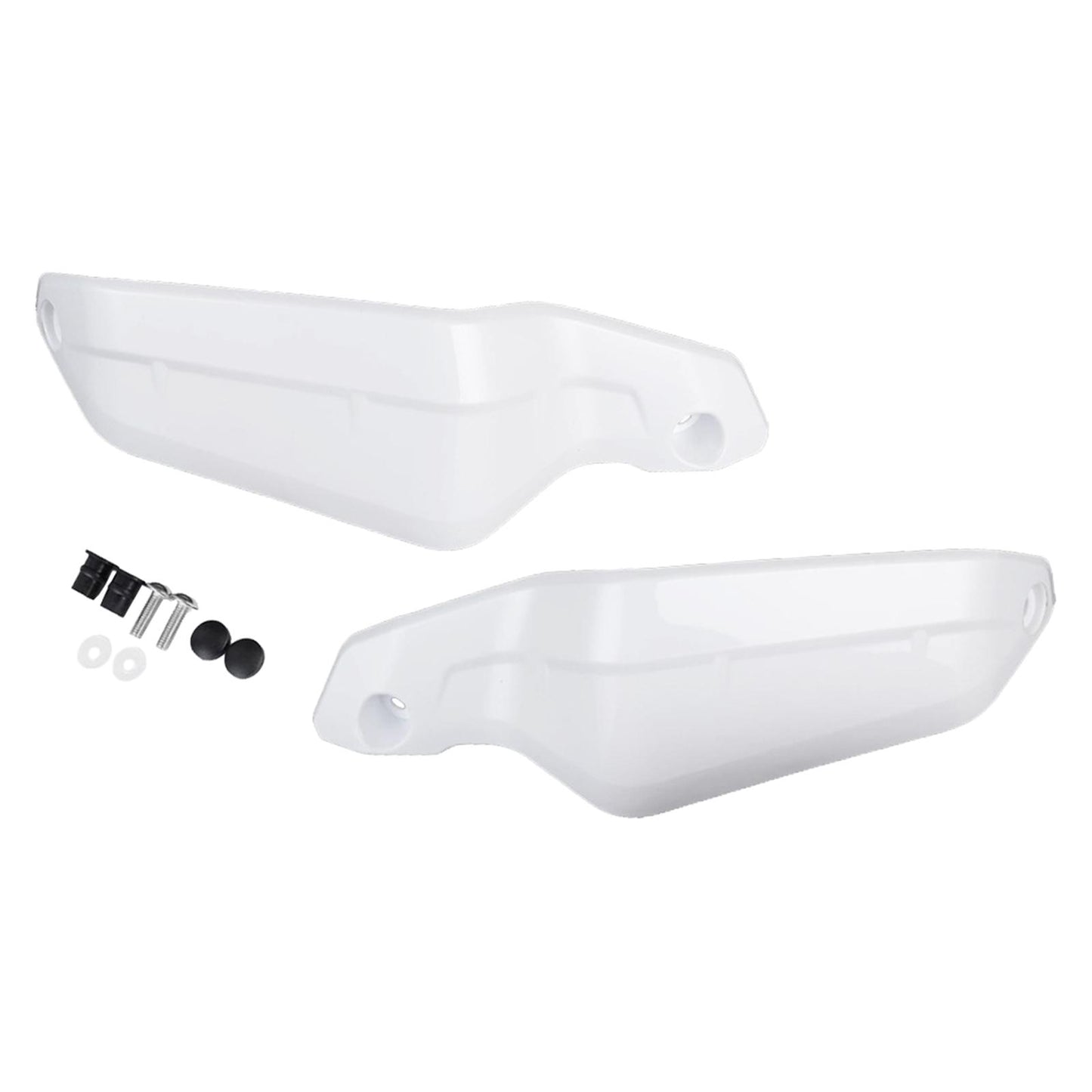 2 Pieces Motorcycle Hand Guard Fits for Honda Crf1100L Adv. Sports 20-21 White