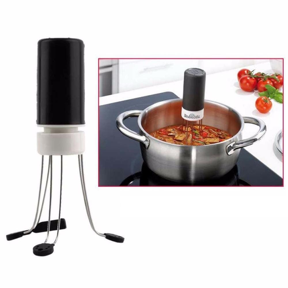 2 PCS Gear Automatic Blender Mixer 3 Speed Kitchen Food Auto Stirrer Blender (White)