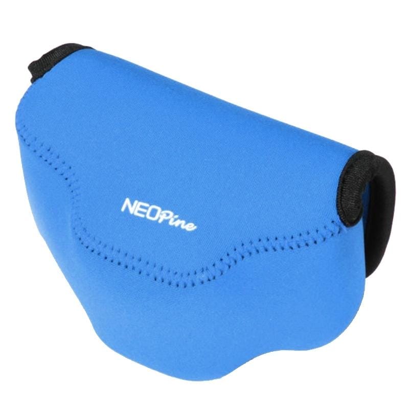 NEOpine Neoprene Shockproof Soft Case Bag with Hook for Fujifilm X30 Camera (Blue)