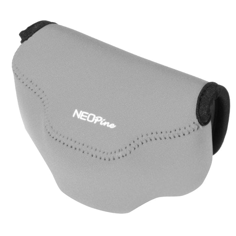 NEOpine Neoprene Shockproof Soft Case Bag with Hook for Fujifilm X30 Camera (Grey)