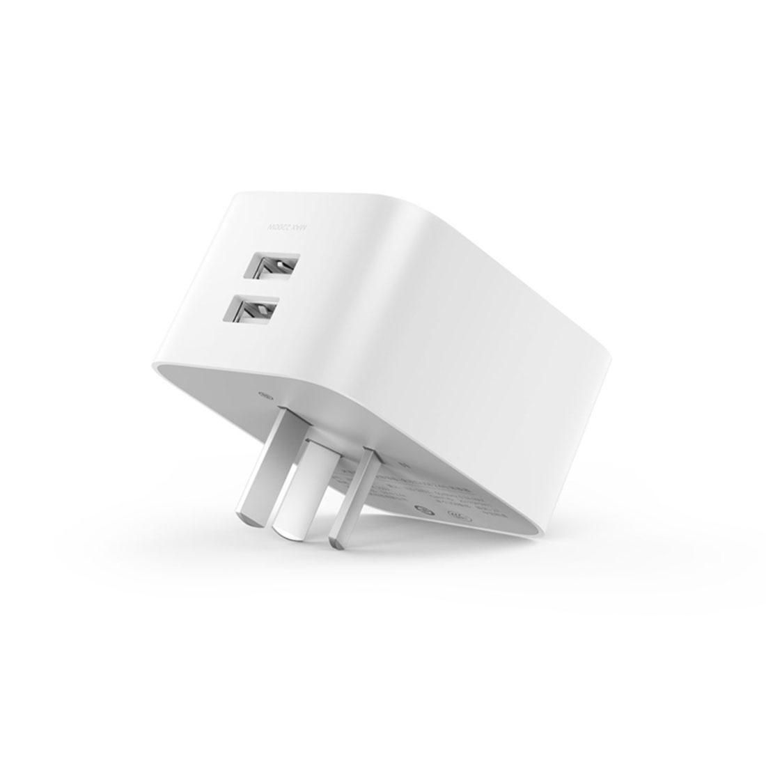 Original Xiaomi Mijia Wifi Remote Timing Control Smart Socket with 5V / 2.4A Dual USB Ports, Enhanced Version
