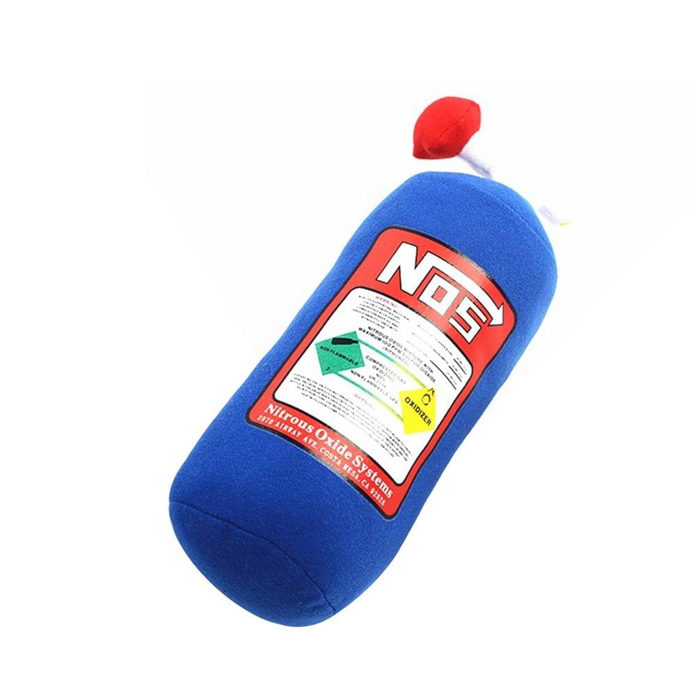 NOS Nitrous Oxide Bottle Pillow Car Decor Headrest Cushion