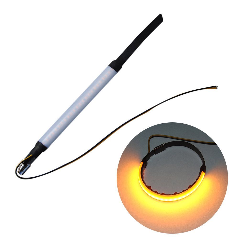Motorcycle Front Fork LED Strip Turn Signal Indicator Light - 1