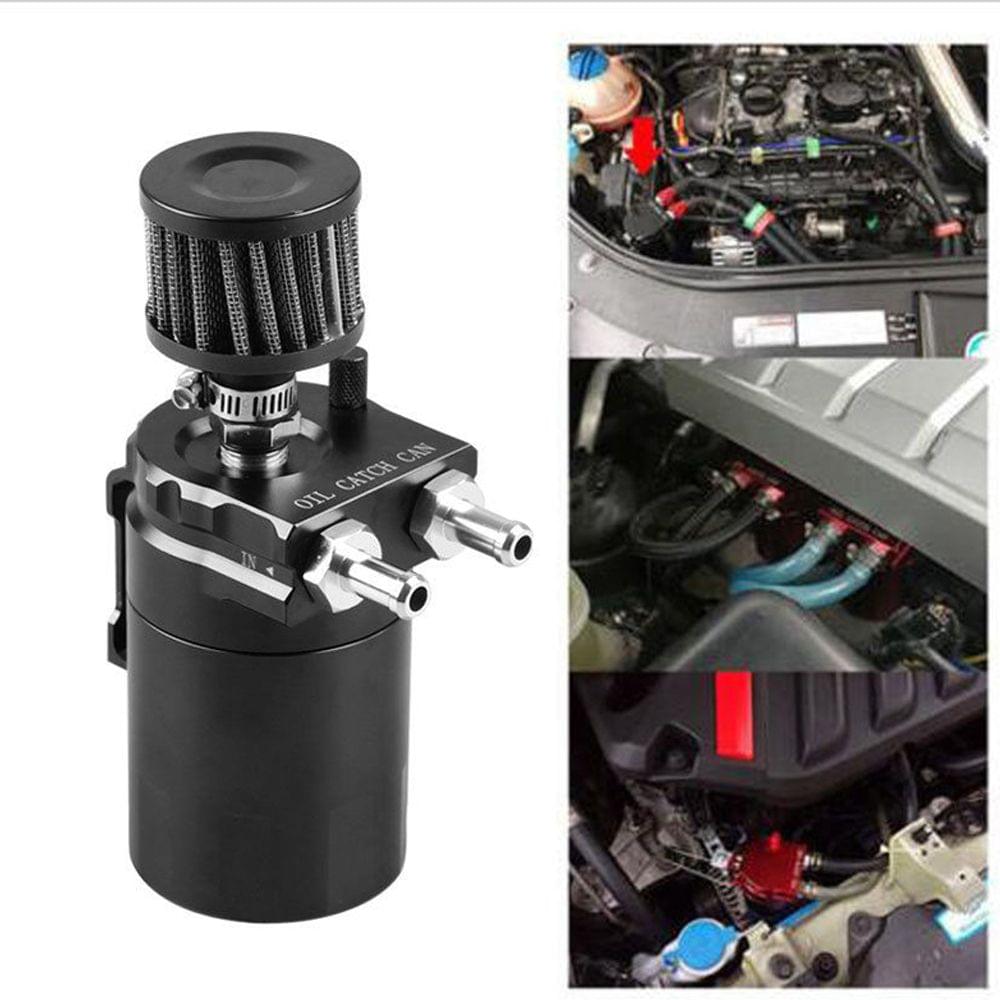 Universal Oil Catch Can with Air Filter Breather Engine Air