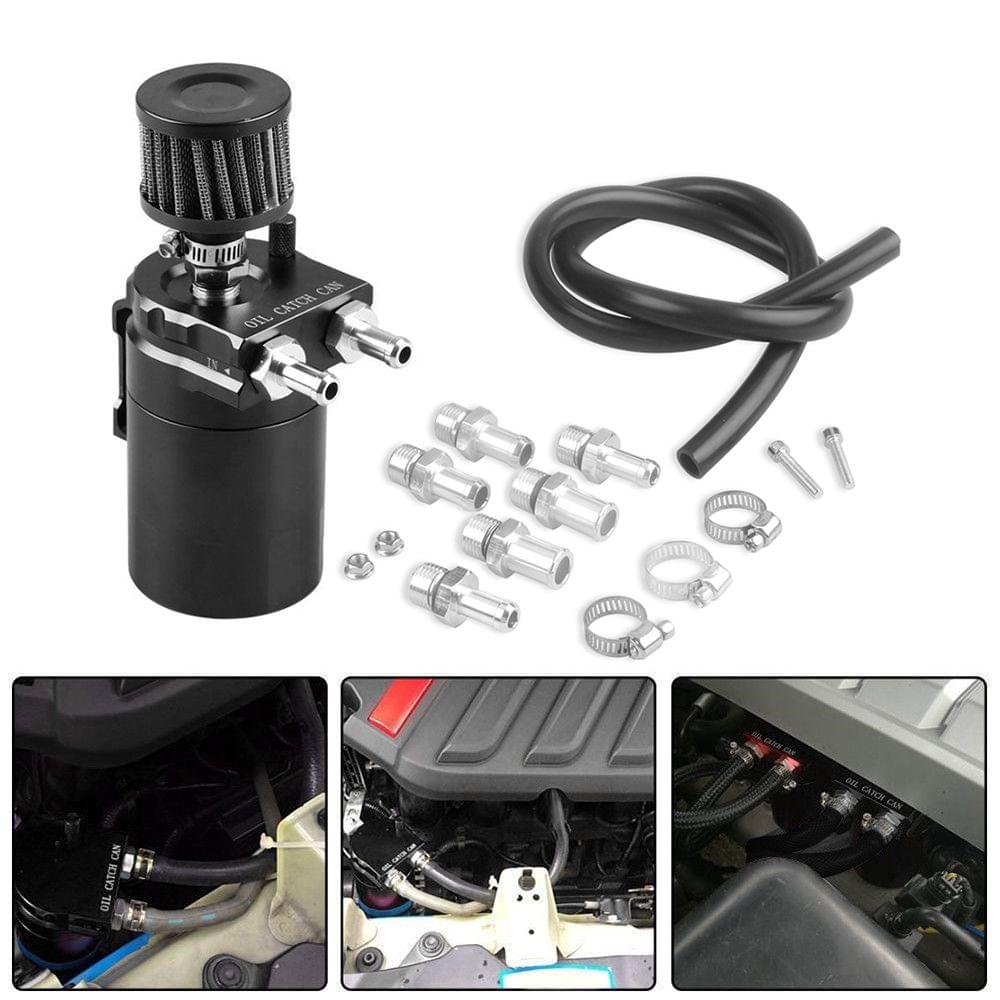 Universal Oil Catch Can with Air Filter Breather Engine Air