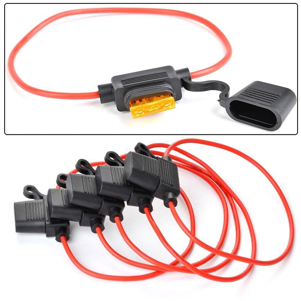 105Pcs Blade Car Fuses Assortment Kit Fuse Holders