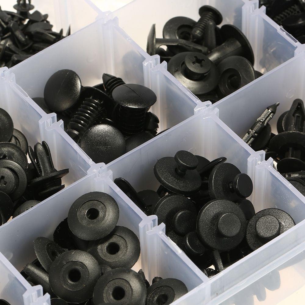 460Pcs Plastic Fasteners Kits & Trim Removal Tool Retainer