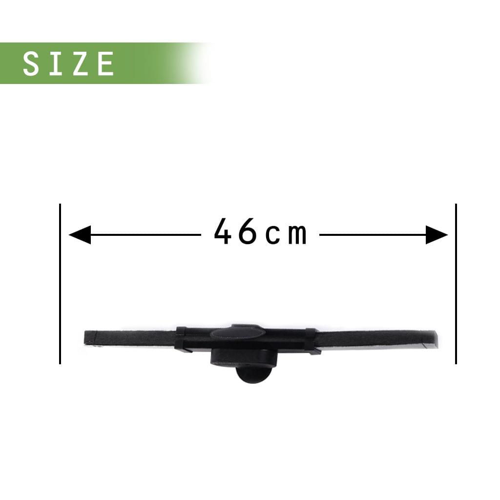 Car Window Sun Shade Retractable Foldable Windshield Cover - Universal single wire box 460mm