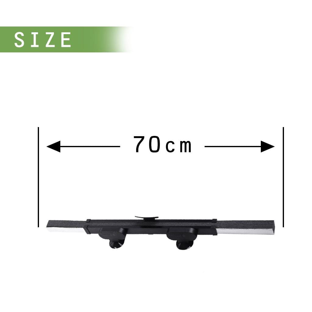 Car Window Sun Shade Retractable Foldable Windshield Cover - Double wire box 700mm