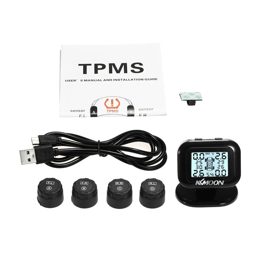 KKmoon TPMS Tire Pressure Monitoring System Wireless