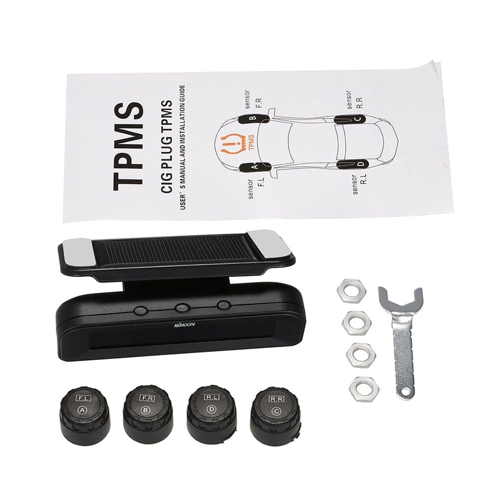 KKmoon TPMS Tire Pressure Monitoring System Wireless - External Sensors
