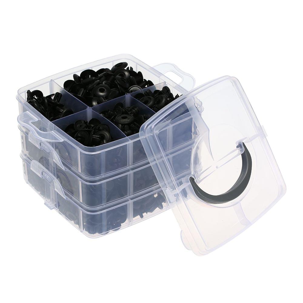 630Pcs Car Fasteners Clips Plastic Retainer Clips Car Push