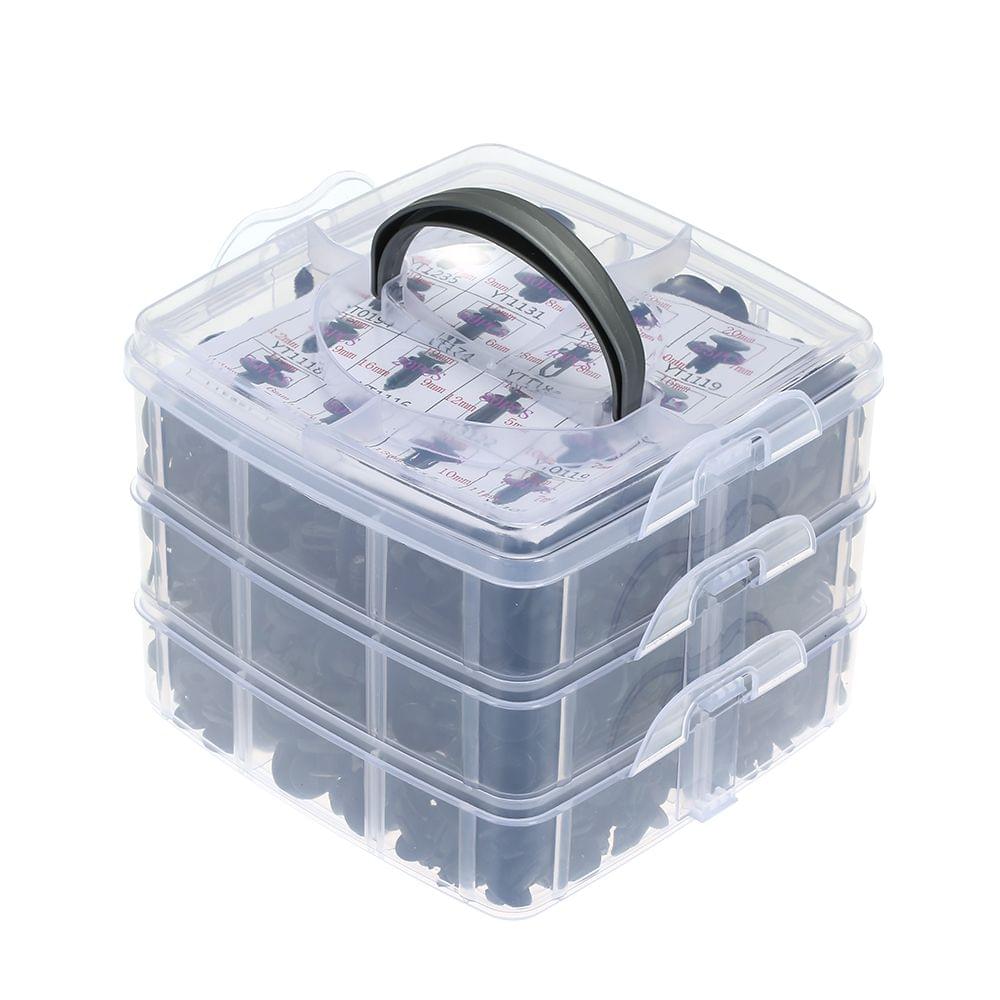 630Pcs Car Fasteners Clips Plastic Retainer Clips Car Push