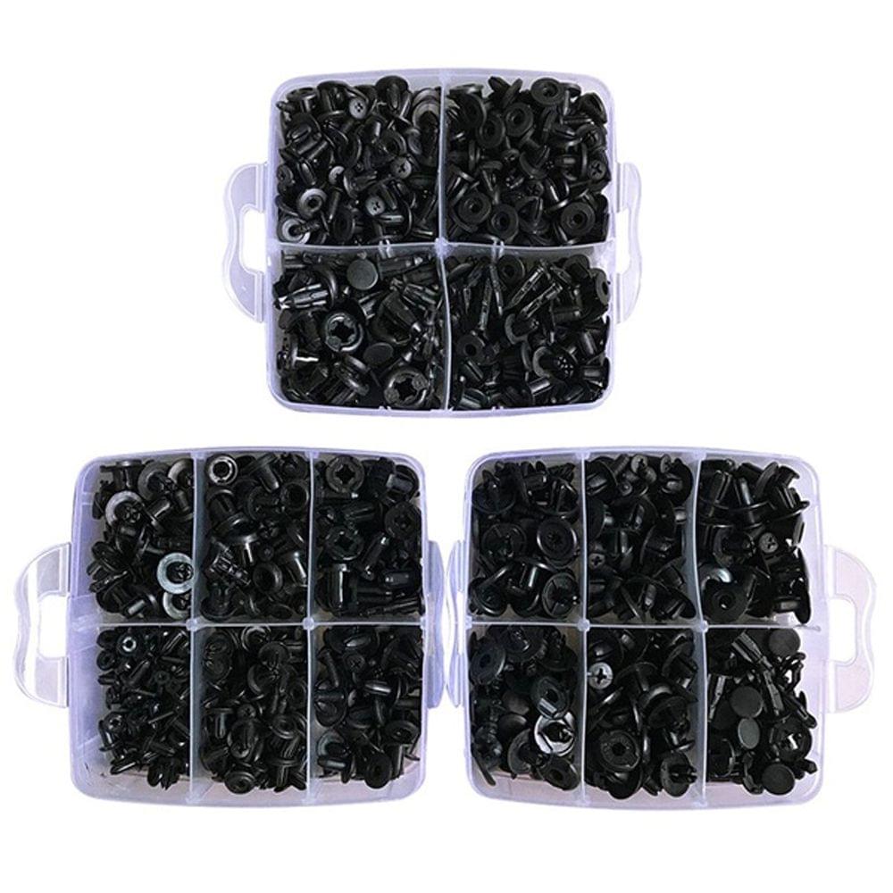 630pcs/Set Car Body Push Pin Rivets Car Bumper Repairing - 1