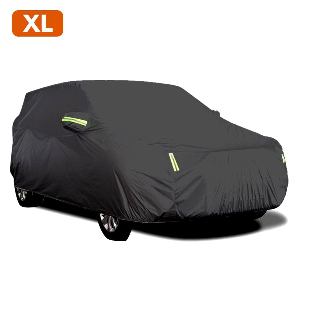 Car Cover Full Sedan Covers with Reflective Strip Sunscreen - XL