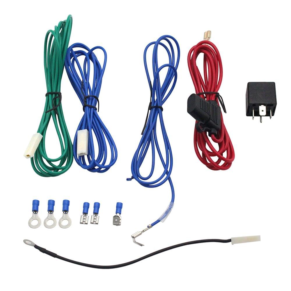 12V Fog Light Spotlight Wiring Kit Relay