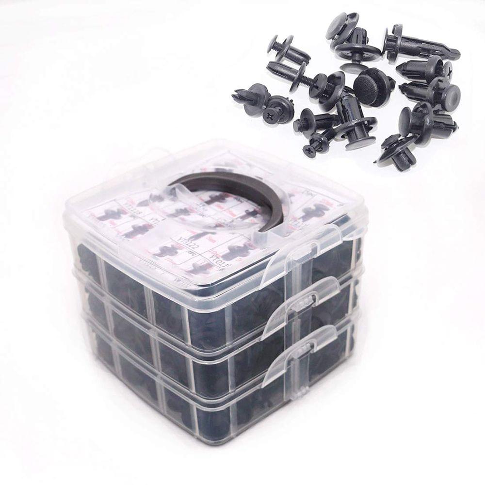 620Pcs Assorted Car Body Plastics Push Retainer Pin Rivet - 3