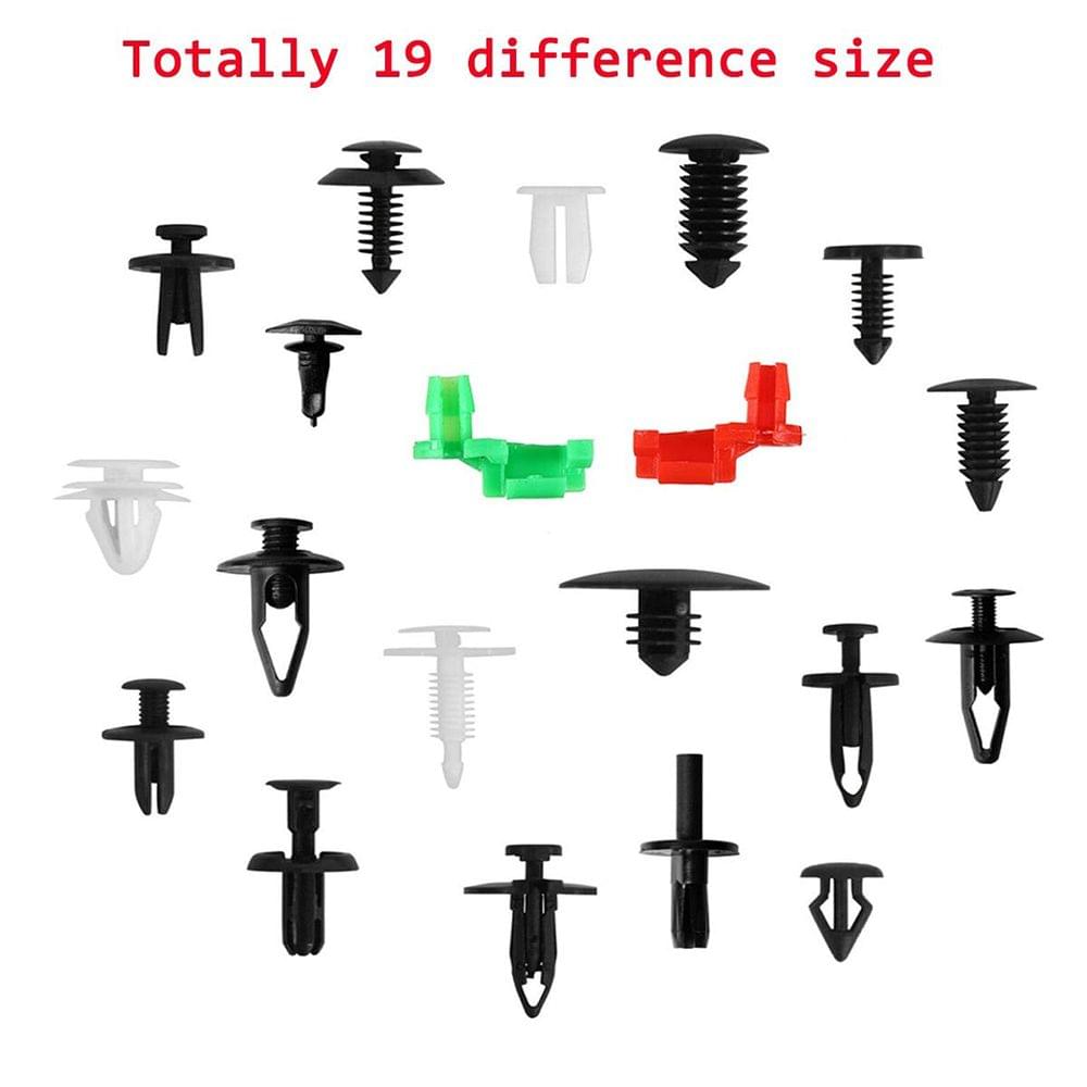 425Pcs Assorted Car Body Plastics Push Retainer Pin Rivet - 2