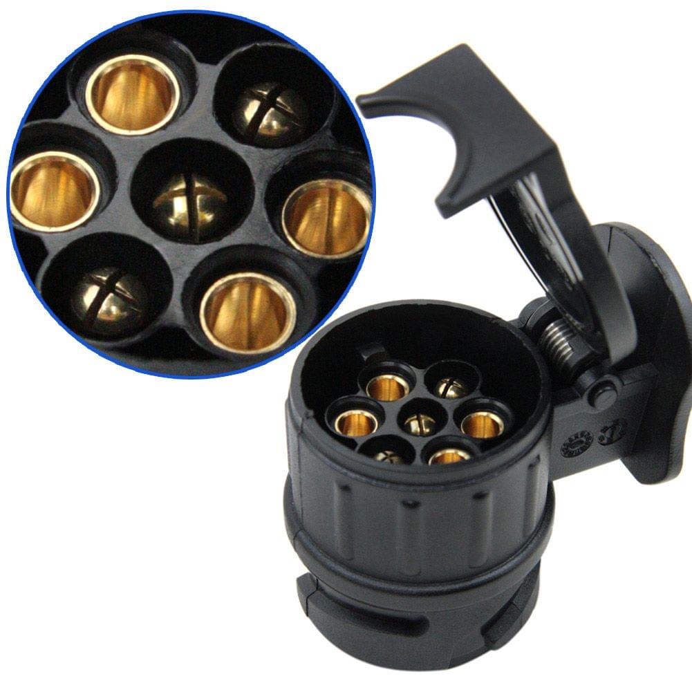 Tirol 13 To 7 Pin Adapter Trailer 12V Towbar Towing Caravan