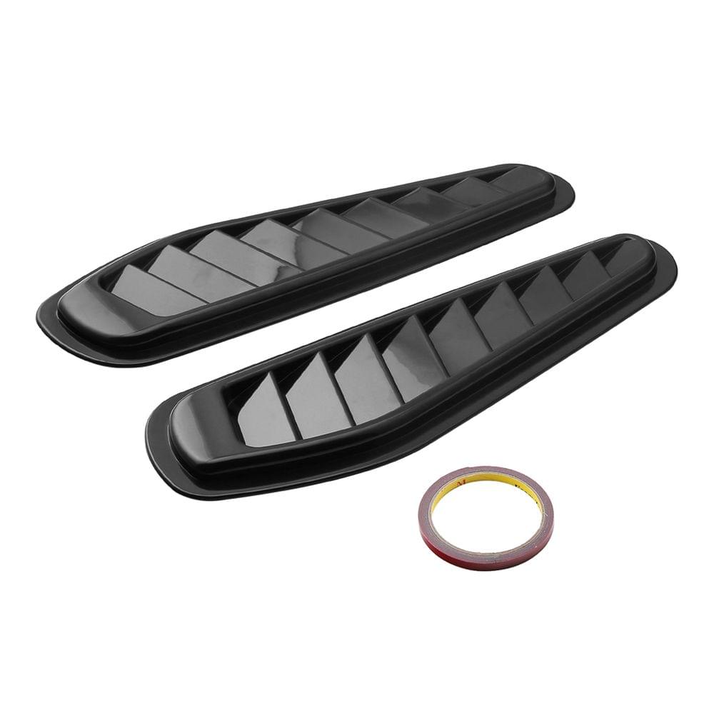 1 Pair Universal Car Decorative Air Flow Intake Scoop Vent