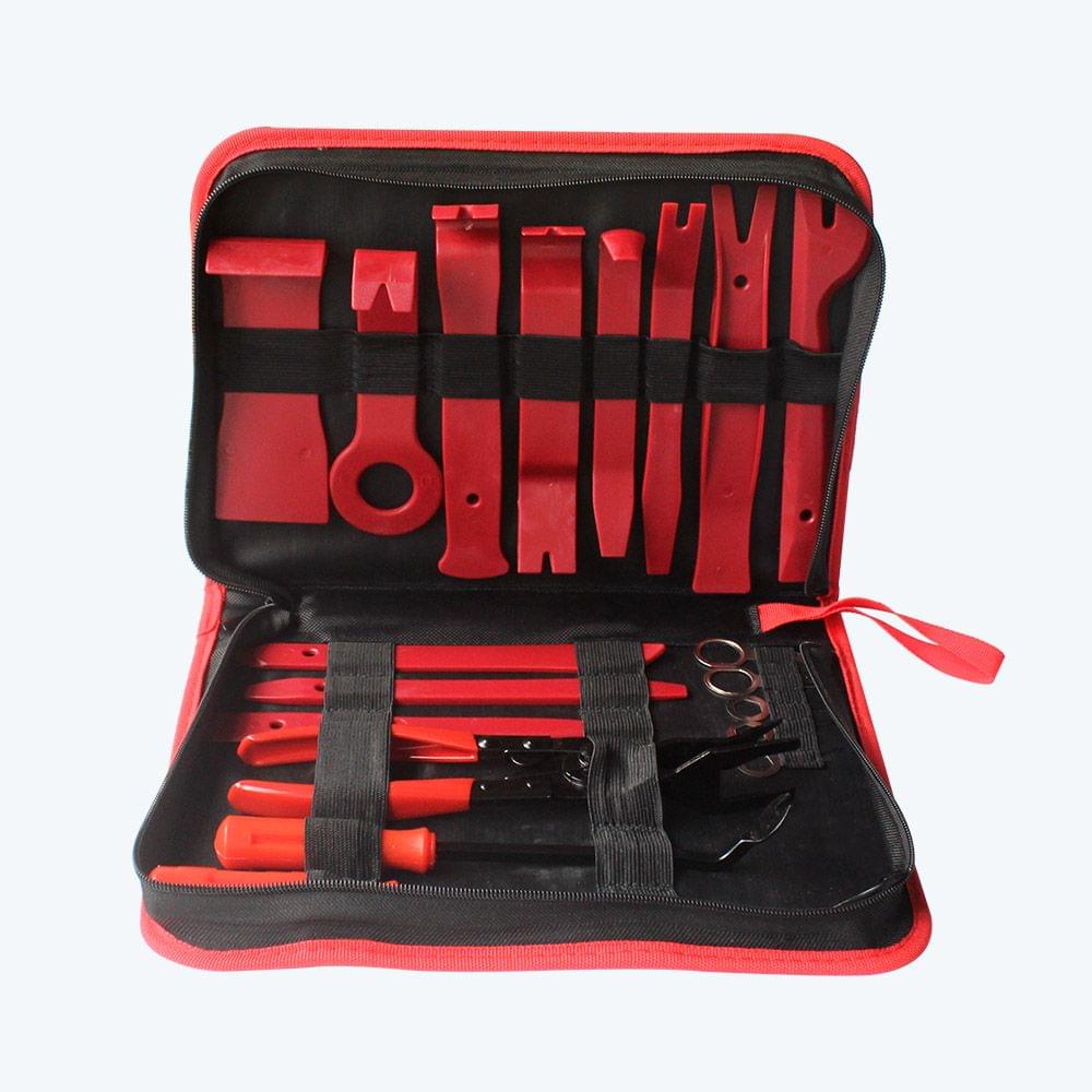 Vislone 19Pcs Trim Removal Tool Kit Auto Car Audio Radio - 19Pcs