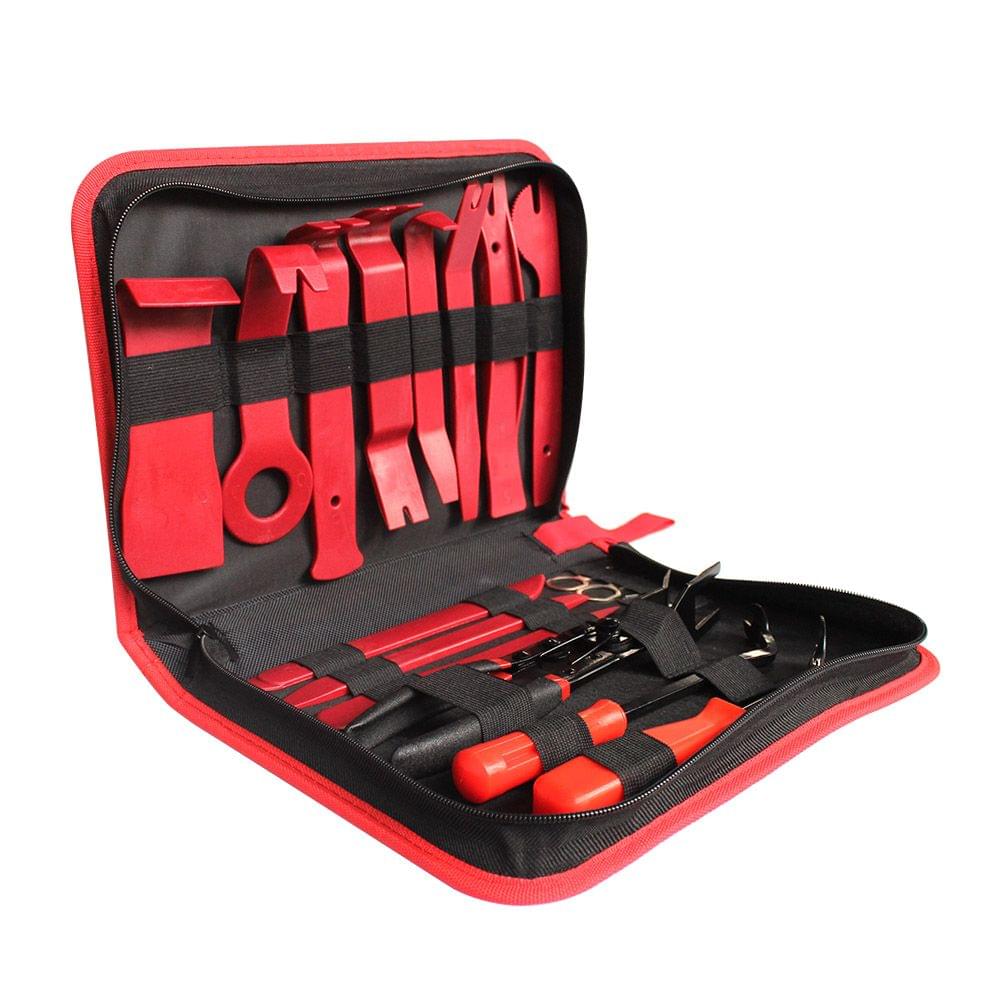 Vislone 19Pcs Trim Removal Tool Kit Auto Car Audio Radio - 19Pcs
