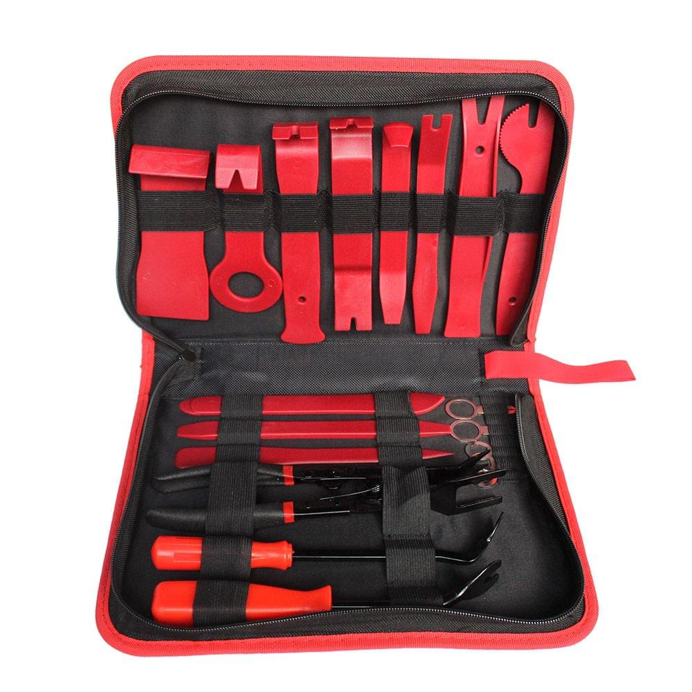 Vislone 19Pcs Trim Removal Tool Kit Auto Car Audio Radio - 19Pcs
