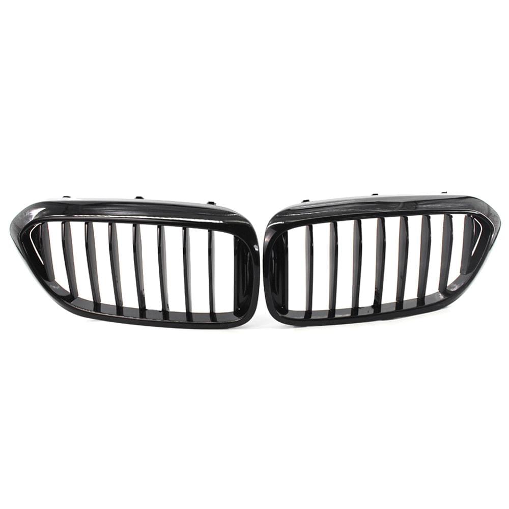 2Pcs Bright Black Front Kidney Grille for BMW 540i 530e G30